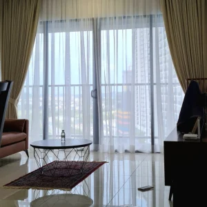 French pleated curtain