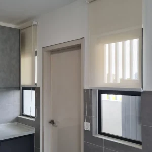 Roller blind perforated 