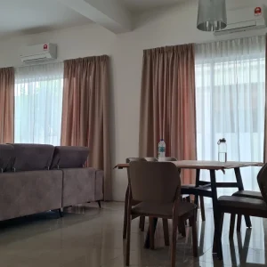 Curtain and sheer