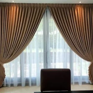Dimmer & Snow Sheer Curtains
